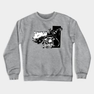 furry panhead Crewneck Sweatshirt